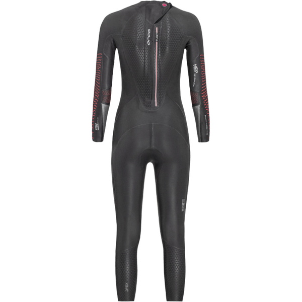 2026 Orca Womens Apex Float Swim Wetsuit V2 SN53 - Red Buoyancy